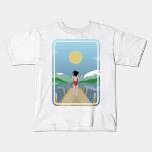 Lake Rotoiti Nelson Lakes Kids T-Shirt